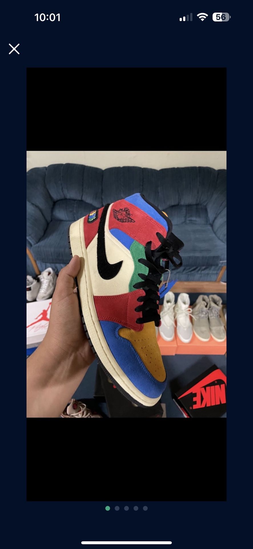 Jordan 1 Blue The Great Size 13