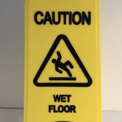 Rubbermaid  Wet Floor Sign (NEW)