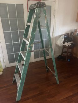 6 Ft Werner Fiber Glass/aluminum Ladder