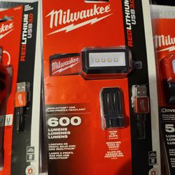 Milwaukee Lamparas Recargables Usb 