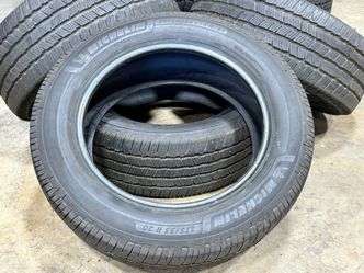 4X LIKE NEW MICHELIN DEFENDER LTX MS2 TIRES ALL SEASON 275/55/20 100% 