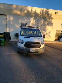 Ford Transit Van with Roof Rack