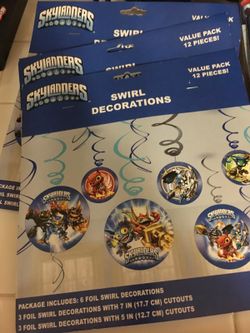 Party hanging decor (skylanders)