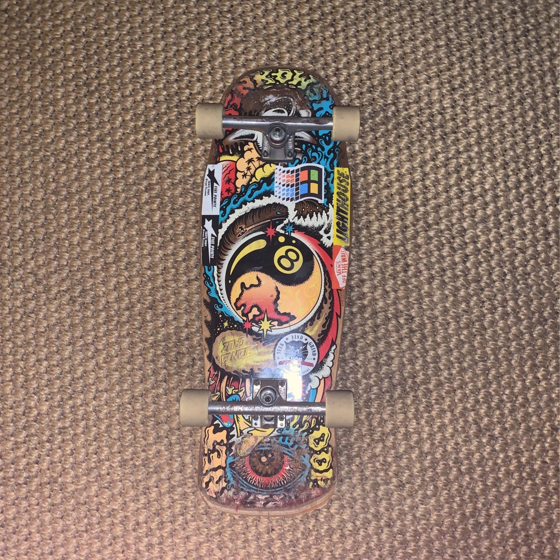 Old School Skateboard