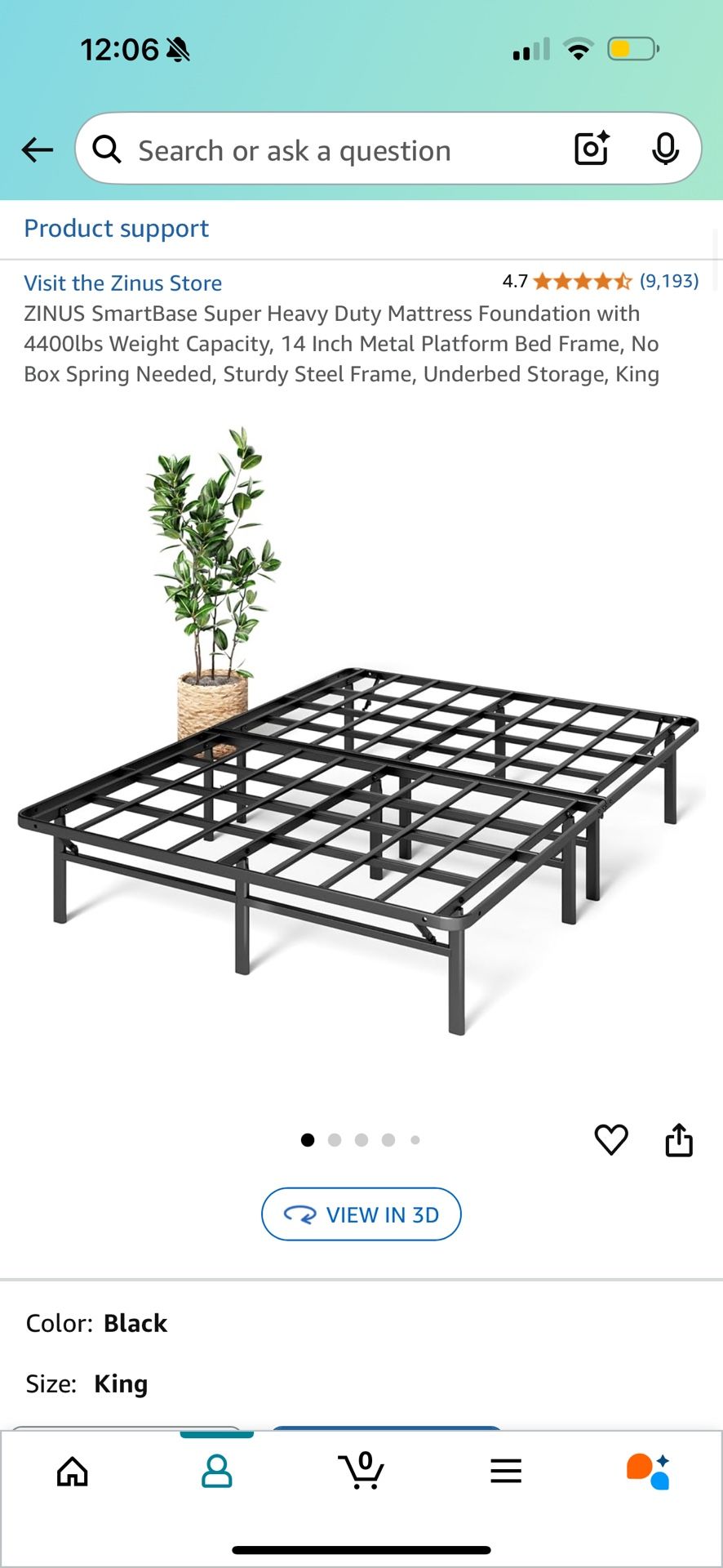 King Size Bed Frame