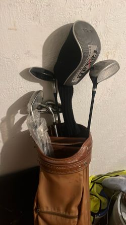 Golf clubs & bag
