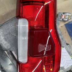 17 thru 19 Super Duty OEM Ford Tail Lamp Light LEFT DRIVER LED with Blind Spot