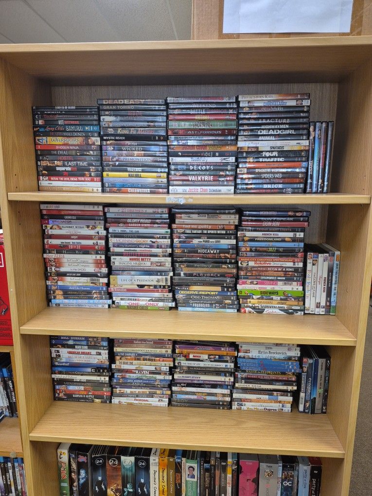 DVDs For Sale $1 Each