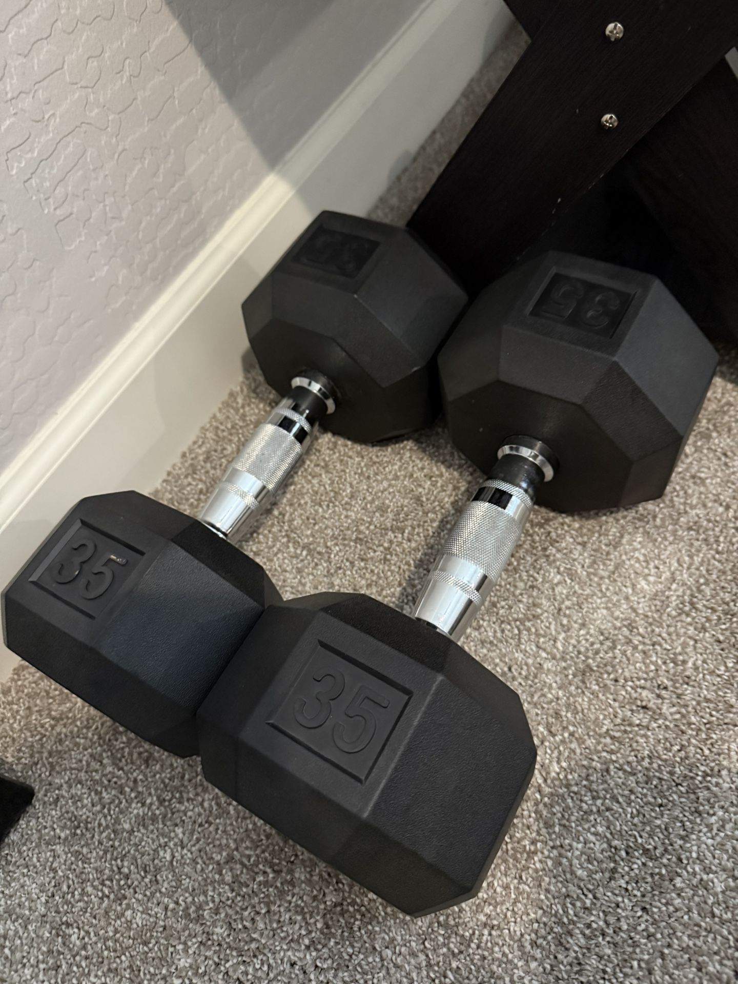 35 Lb Dumbbells- Set Of 2