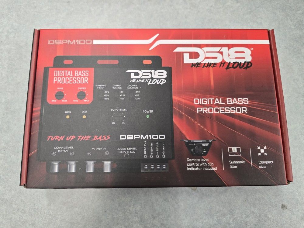 DS18 Digital Bass Processor