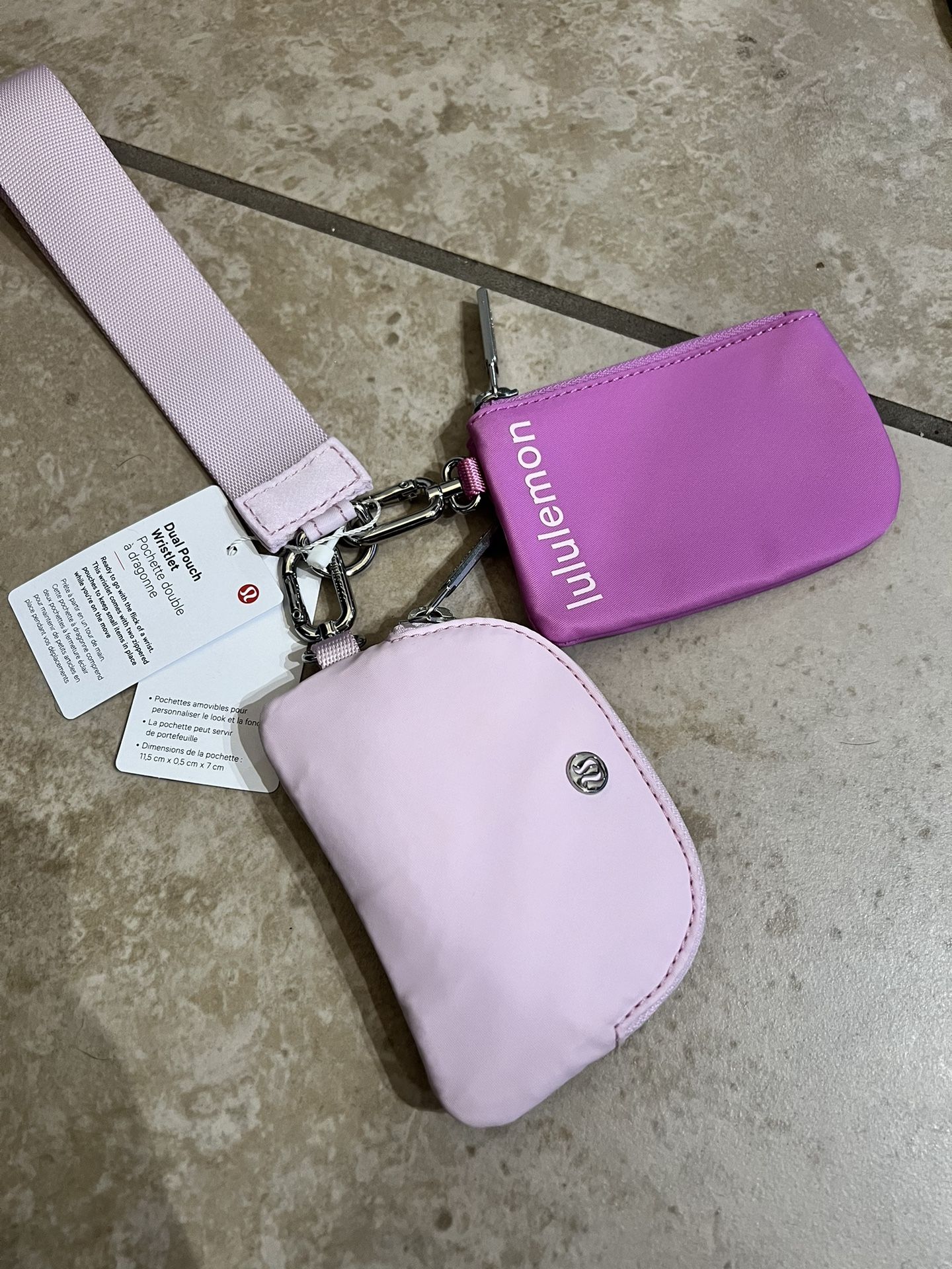 Lululemon Dual Pouch Wristlet