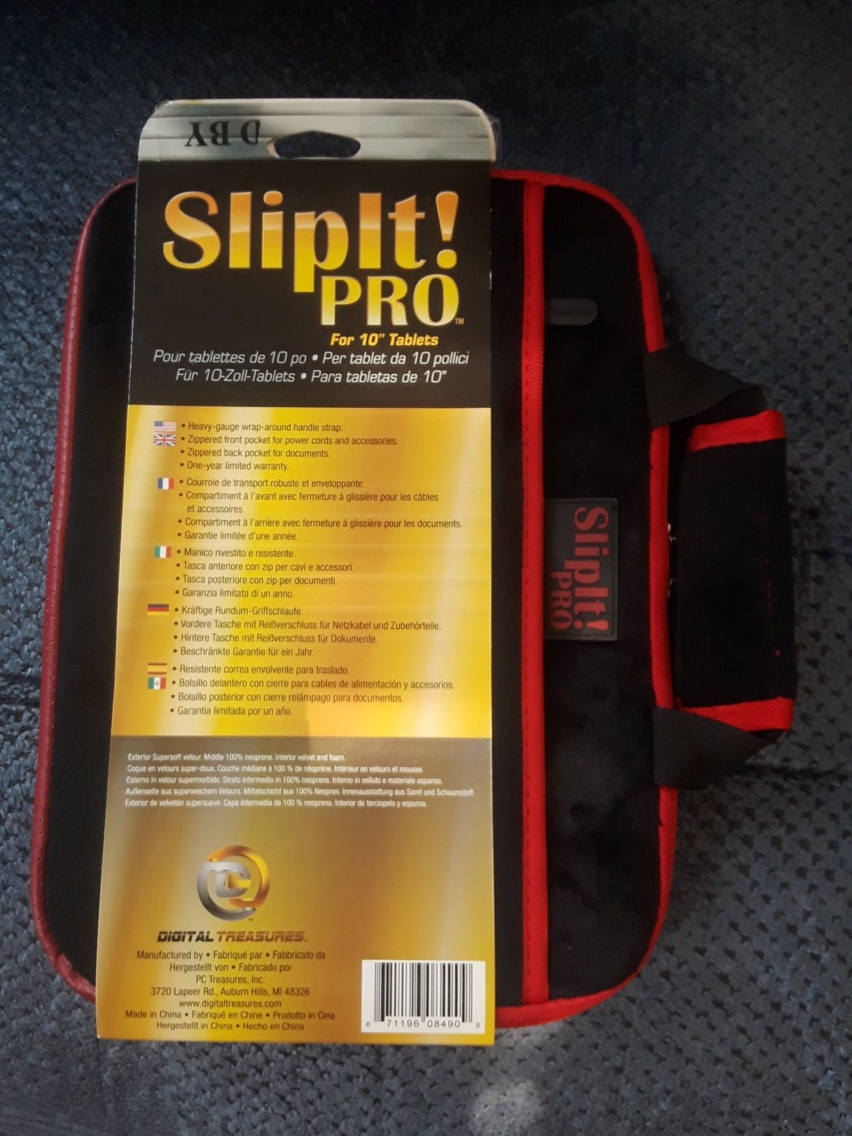 Slipit Pro Case for 10-inch Tablet