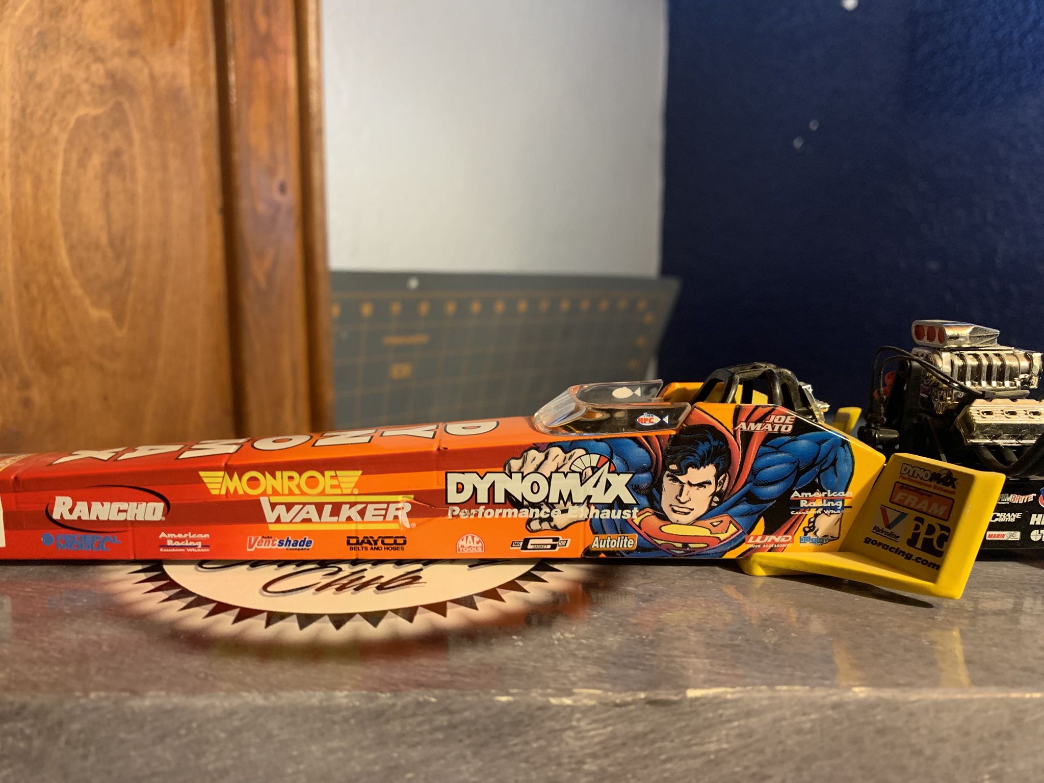 Top Fuel Dragster 1:24 Scale Limited Edition Superman Scheme