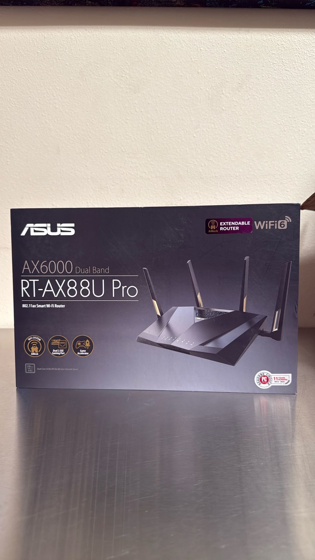 ASUS RT-AX88U Pro AX6000 Dual Band WiFi 6 Router