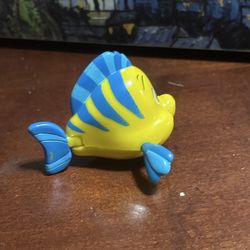 FLOUNDER THE LITTLE MERMAID DISNEY MCDONALD’S PLASTIC TOY