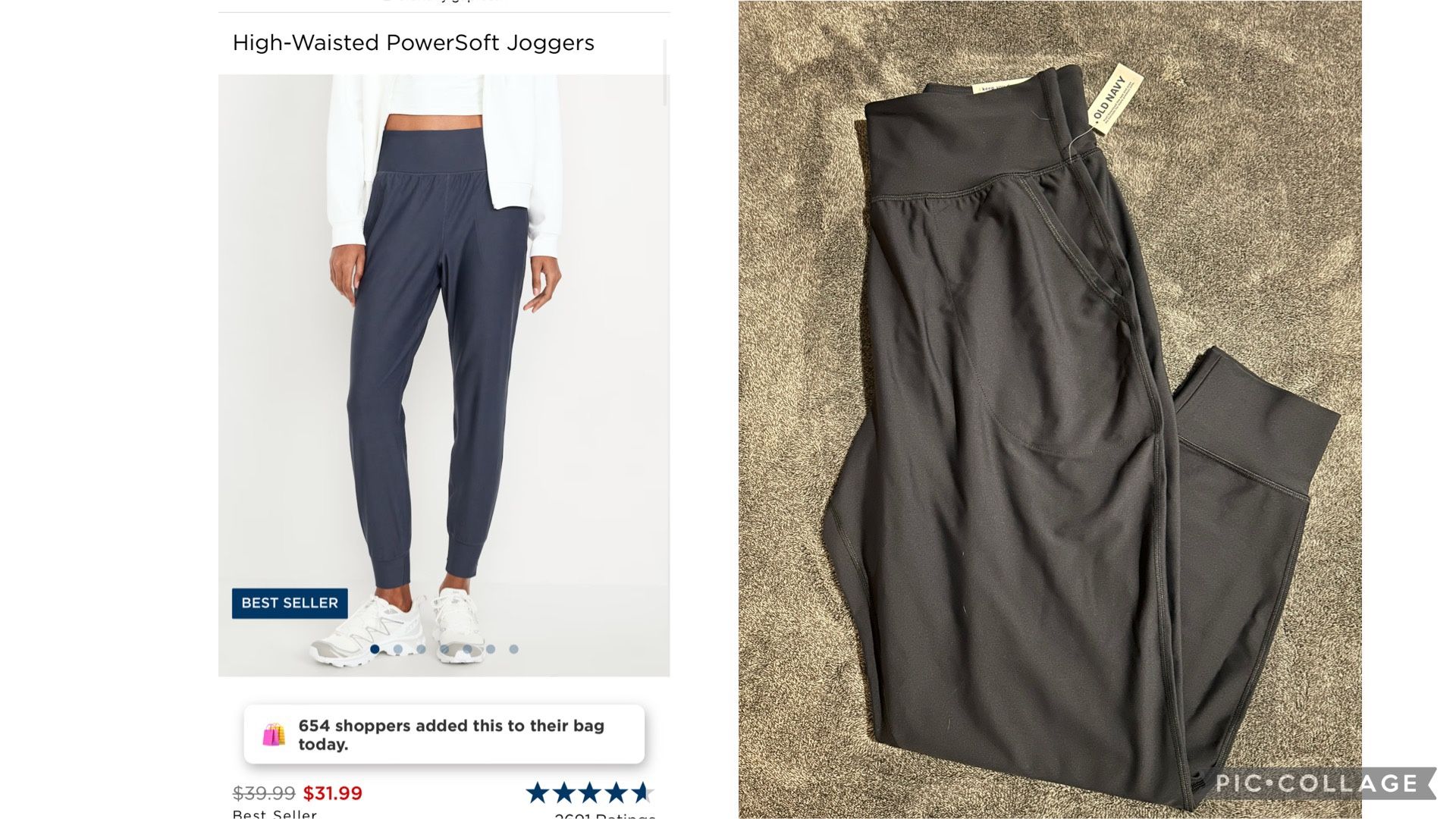 NWT Women’s Power soft Joggers - Size Large