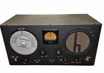 Vintage Hallicrafters S-119 Sky Buddy Shortwave Radio Clean