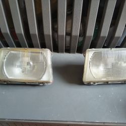 Mercedes Benz 107 Original Bosch  Euro Headlights Set Used 