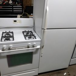 Refrigerator And Gas Stove They Both Work Great Clean Inside And Out
