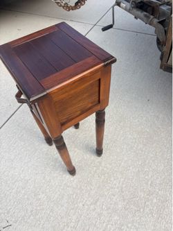 Free Delivery Same Say Wooden Side Stand / Drawer