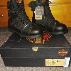 Harley FXRG-3 Mens Boots 10.5
