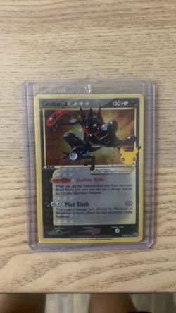 Pokémon Greninja Star Card SWSH144 Promo