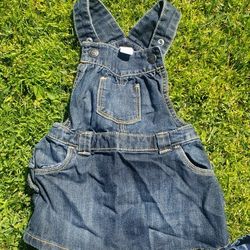 Old Navy Denim Overall Dress