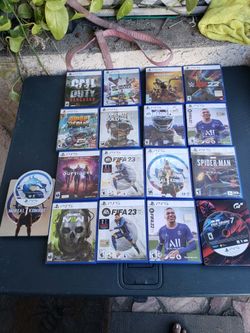 $30! Per PS5 Game or 4 for $100!. The Steelbook top tier edition $70! Each or 2 for $120! Trade games for Pokémon cards folders full cards