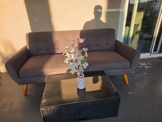 Gray sofa