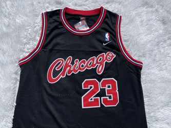 Michael Jordan Chicago Bulls NBA Men's Black Basketball Jersey