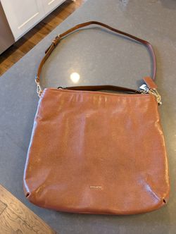 NWOT Coach Brown Leather Bag 