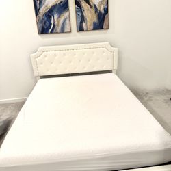 Queen Mattress With Protector 