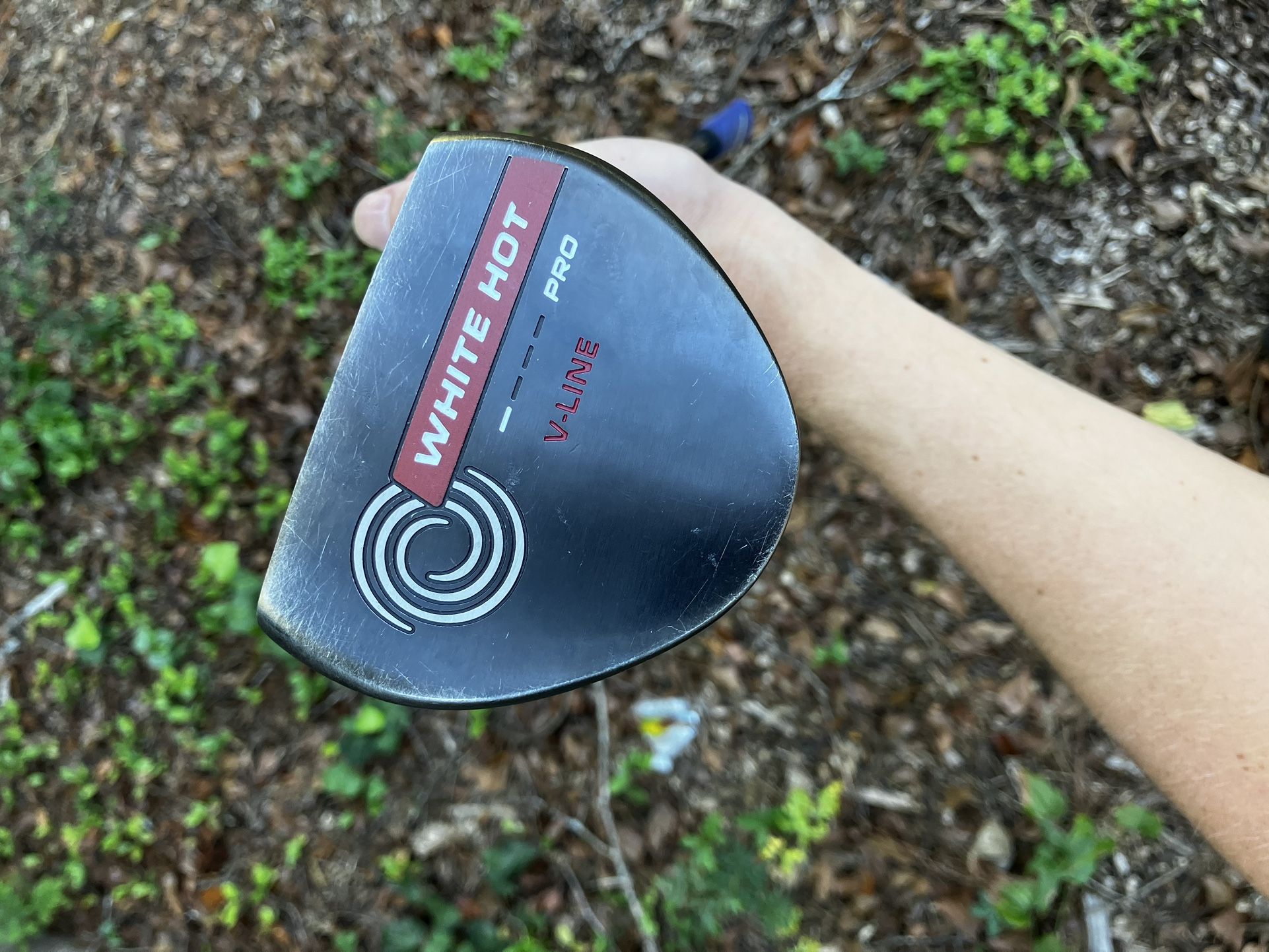 Odyssey V Line White Hot Pro Putter