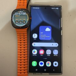 Samsung S24 Ultra And Watch