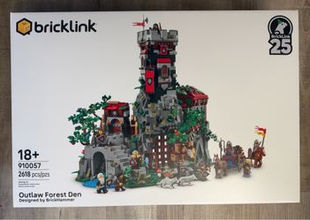 New Bricklink Lego Outlaw Forest Den 910057 designed by Brickhammer