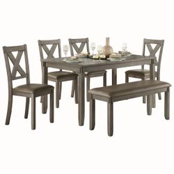 6 PC kitchen dinning set