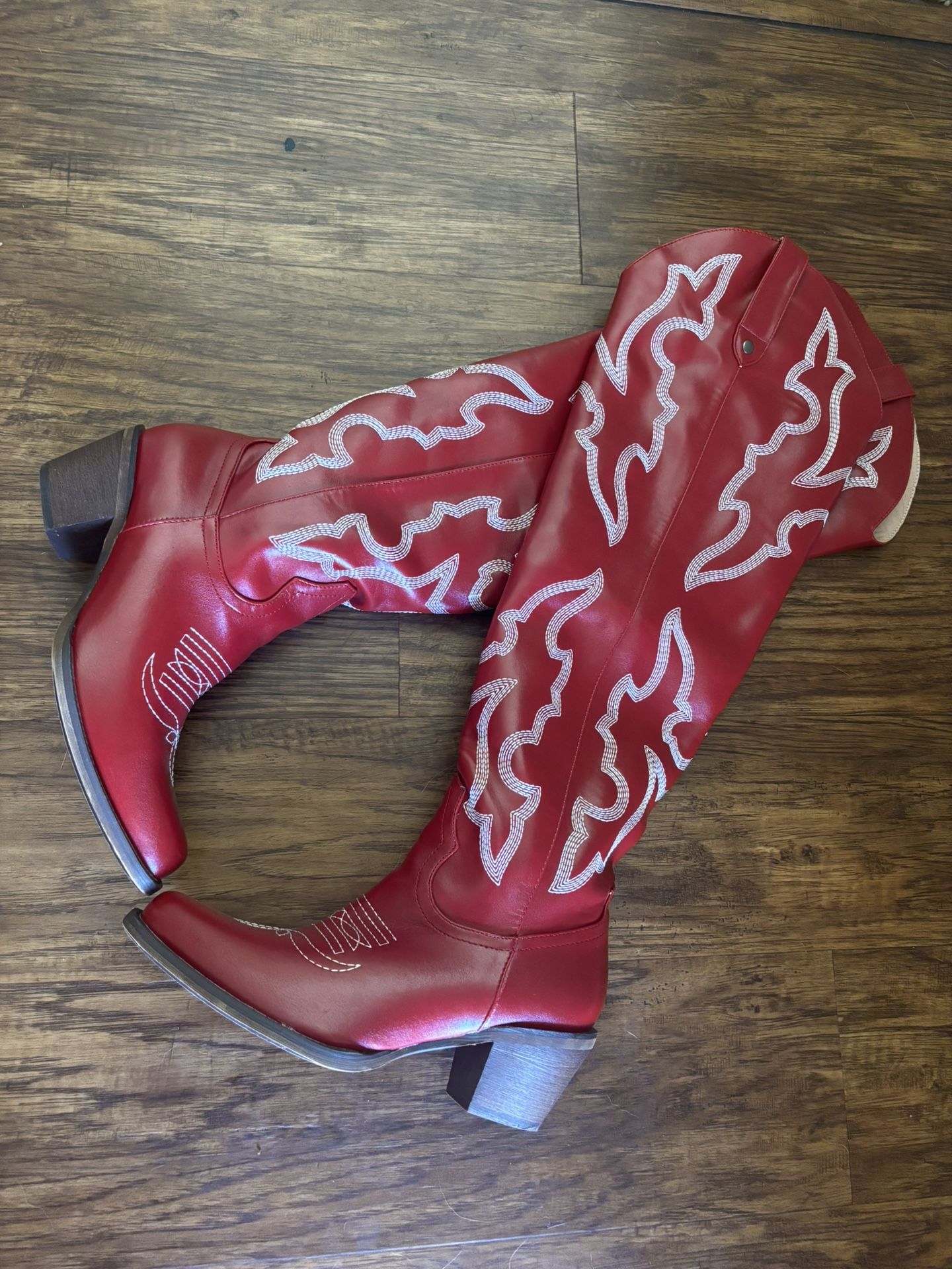 Red Cowgirl Boots