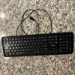 Black Keyboard With USB Connection 