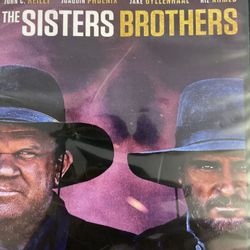 The SISTERS BROTHERS (DVD-2018) John C. Reilly + Joaquin Phoenix!