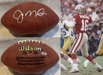 PSA DNA Joe Montana Signed Autograph ✍️ Wilson Official NFL Football San Francisco 49ers
