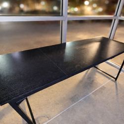 63in Black Computer Desk
