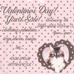 Y2k VALENTINE’s DAy YARDSALE 