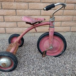 Vintage 1940s Grieder Flyer Disc Wheel Tricycle