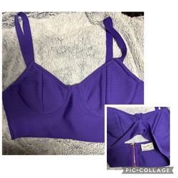 EDC purple bra