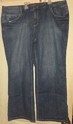 Women's Blue Denim Jeans Size 24 R
