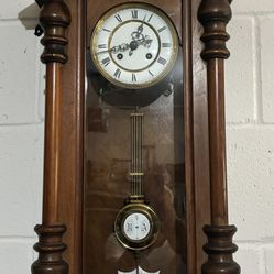 Antique Wall Regulator Clock
