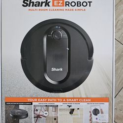 Shark EZ Robot Vacuum with Row-by-Row Cleaning, Powerful Suction, Perfect for Pet Hair, Wi-Fi, Carpets & Hard Floors (RV990)