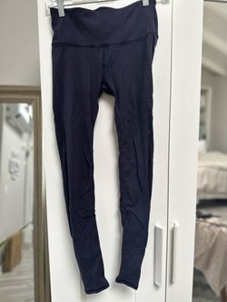 Lululemon Leggings With Mesh On Sides 