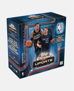 2026 NBA Topps Chrome Update Mega Box Sealed