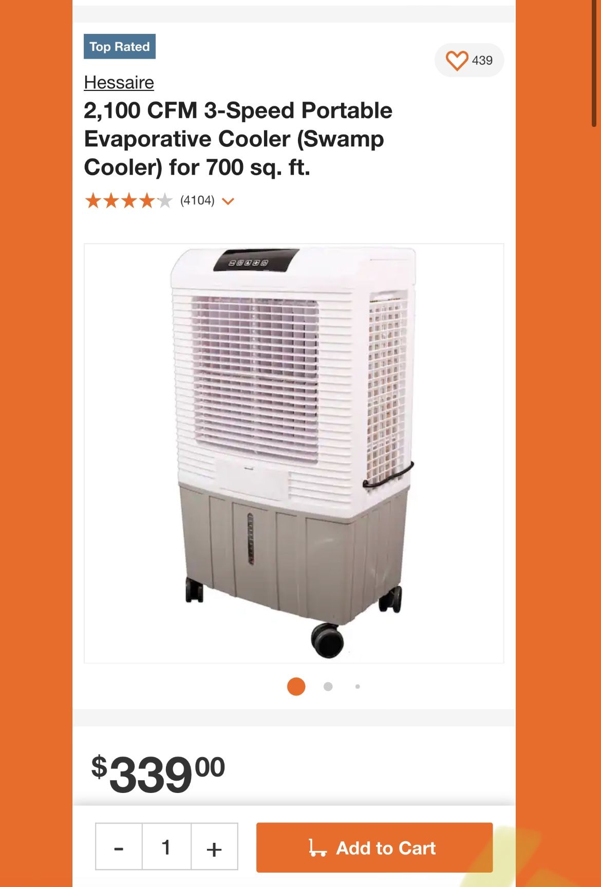 Air Conditioner Swamp Cooler